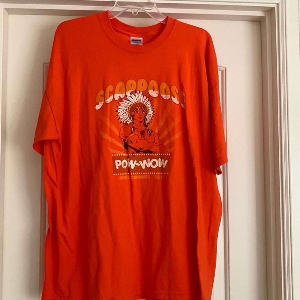 Orange PowWow T-shirt